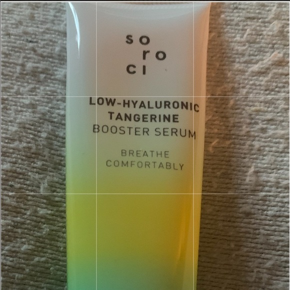 Soroci Low-Hyaluronic Tangerine 🍊 Booster Serum ➡️Deluxe Sample⬅️ 15g - Picture 1 of 4